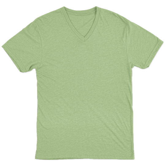 Apple Green V-Neck T-shirt